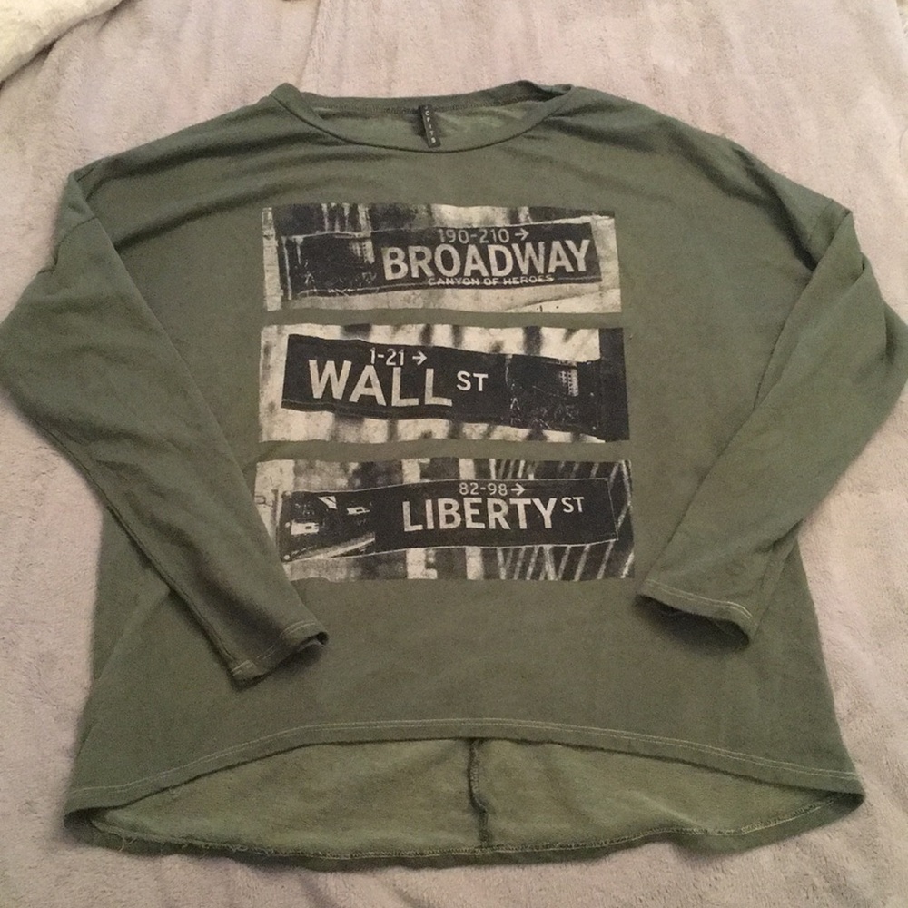 Oversized NYC sweat shirt